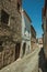 Old houses on a narrow deserted alley