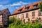 Old houses in the old town of Schlitz, Vogelsberg