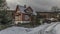 Old houses under Jested hill in Liberec