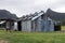 Old hut at Mount Britton gold mine.