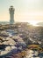 Old inactive Arkranes lighthouse, Iceland