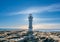 Old inactive Arkranes lighthouse, Iceland