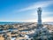 Old inactive Arkranes lighthouse, Iceland