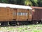 Old Indian railway wagon and boggie