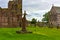 Old indisfarne Priory on Holy Island, cementery