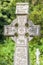Old Irish cemetery cross