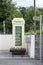 Old irish telephone kiosk