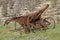 Old iron plow