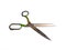 Old iron scissors tailor hand tools for sewing clothes