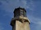 Old iron street lamp, close up