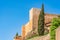 Old islamic tower in Caceres Spain