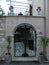 The old Istrian stone house, on a steady stream of water, with many boats in the port in the dark with a magnificent reflection on