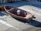 Old italian abandoned boat