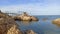 Old italian fishing trabucco ( trabocco) from Abruzzo region