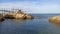 Old italian fishing trabucco ( trabocco) from Abruzzo region