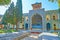 The old iwan portal of Chaharbagh madraseh, Isfahan, Iran