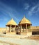 Old jain cenotaph in jaisalmer india