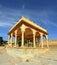 Old jain cenotaph in jaisalmer india