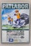 Old Japanese anime movie advertising poster of the TV program of Mobile Police Patlabor.