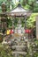 Old japanese shrine in Okunoin cemetery