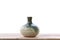 Old jar earthenware of japanese style (japanese sake bottle) on