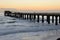 Old jetty in Swakopmund Namibia