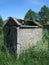 Old Jewish grave in a meadow