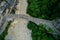 Old Kokkori - Noutsou arched stone bridge on Vikos canyon, Zagorochoria, Greece.