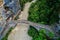 Old Kokkori - Noutsou arched stone bridge on Vikos canyon, Zagorochoria, Greece.