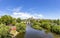 Old Lahn bridge and view to Wetzlar dom