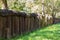 Old laterite fence