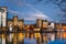 Old Leith Docks at Twilight