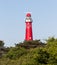 Old lighthouse on the dutch isle Schiermonnikoog