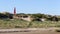 Old lighthouse on the dutch isle Schiermonnikoog