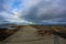 Old lighthouse in Laukvik, Lofoten, Nordland, Norway