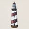 Old lighthouse vintage style illustration