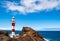 Old Ligthouse in Punta Teno, Tenerife, Canary islands, Spain