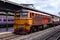 old Locomotive parking at Bangkok railway Station (Hua Lamphong station).