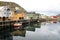 Old loft of Nyksund mirroring