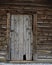 Old Log Cabin Door