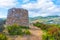 Old lookout tower at Morro Grande caldera near Vleas town, Sao J