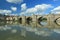 Old main bridge in Wurzburg