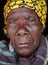 Old Malawian lady with scarification, Malawi