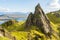 Old Man of Storr cliffs in the Isle of Skye in Scotland