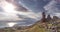 The Old Man Of Storr on the Isle of Skye during sunrise