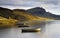 Old Man of Storr over Loch