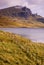 Old Man of Storr over Loch