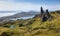 Old Man of Storr rock formation, Isle of Skye, Scotland