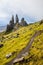 Old Man of Storr in Scotland, isle of Skye