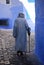 Old Man Wearing Jalaba, Chefchaouen, Morocco